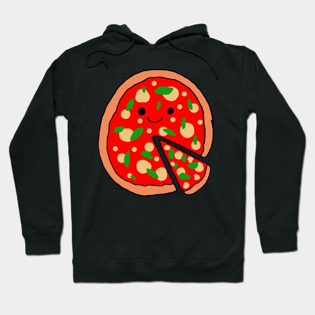 Cute Pizza Hoodie by jhsells98